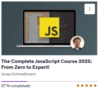 The Complet JavaScript Course 2025: From Zero to Expert!